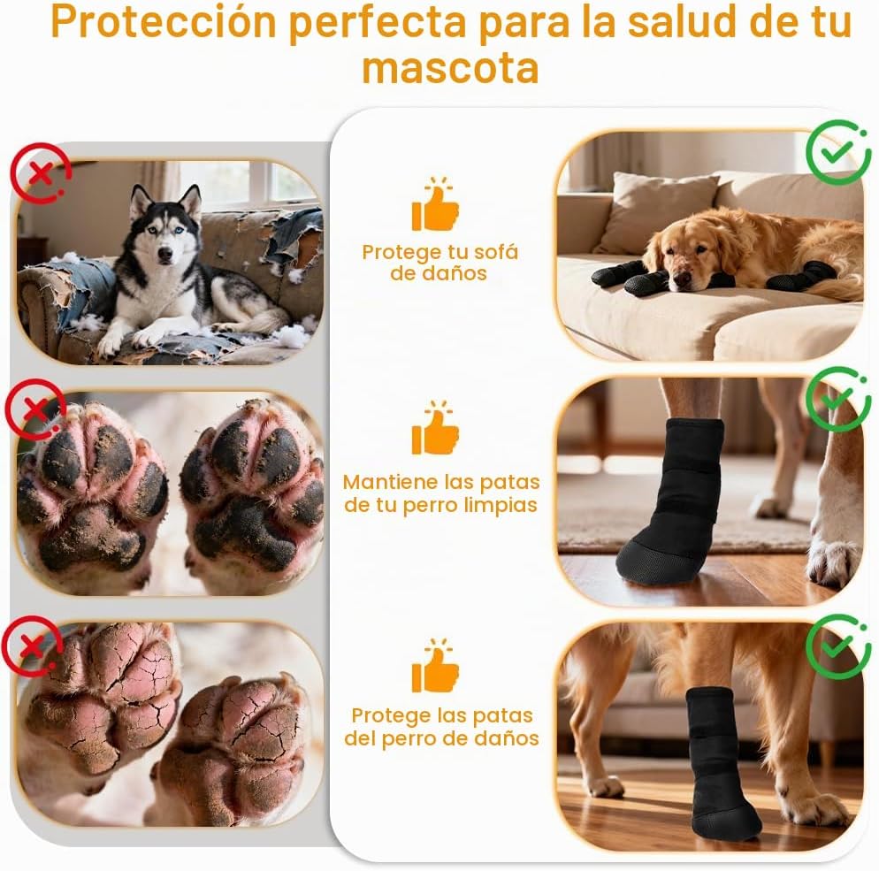 Botas impermeables para perros
